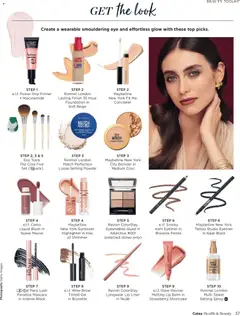 Preview of Coles Autumn 2026 - valid from 07.04.2026 | Page: 37 | Products: Bronzer, Eyeliner, Lip liner, Tools
