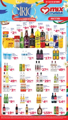 Mateus ofertas Bebidas - Pré-Visualização do folheto da loja Mateus, válido de 01/10/2026