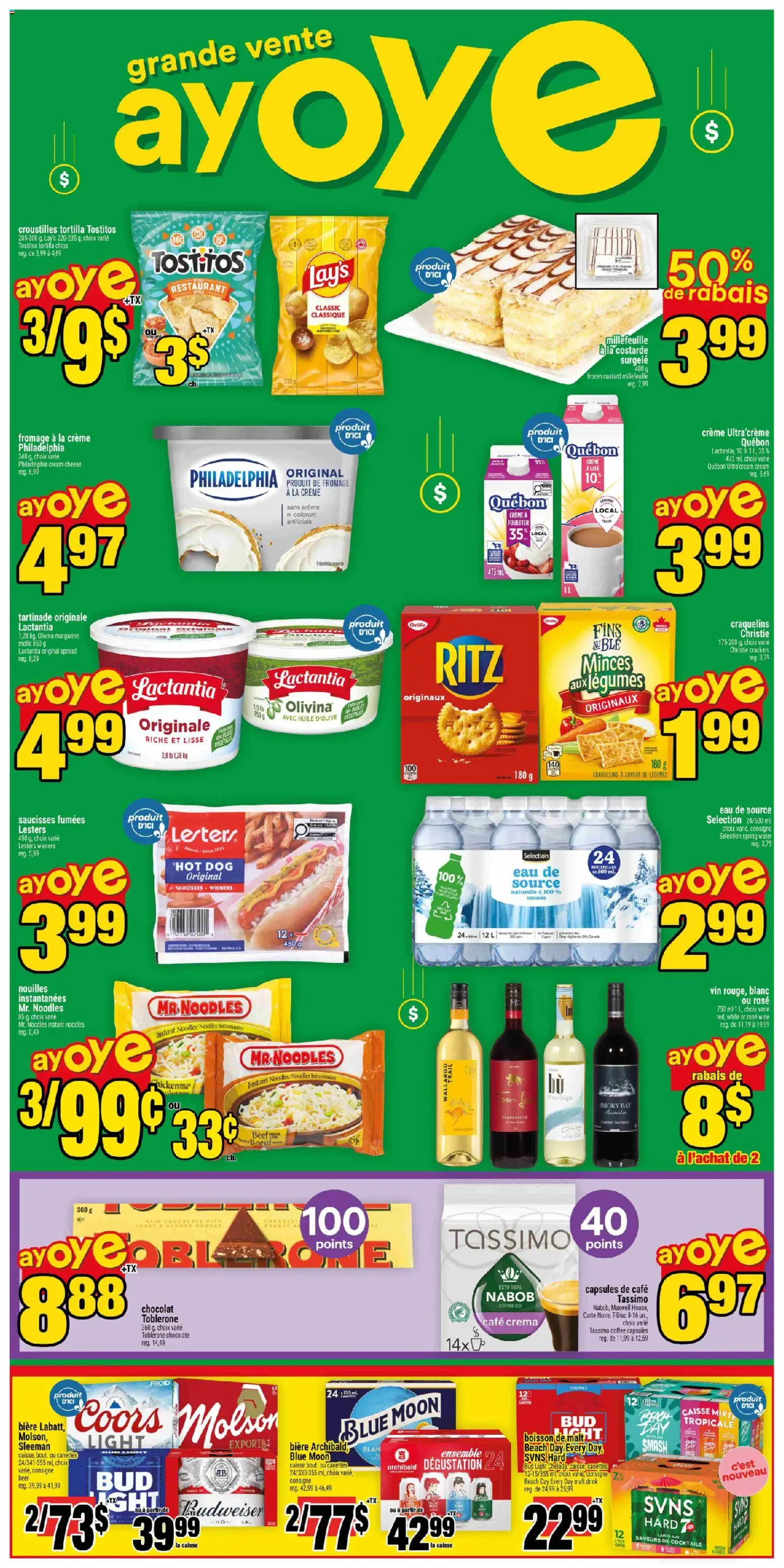 Super C flyer valid from 07.05.2026 | Page: 3 | Products: Beef, Cream, Chocolate, Beer