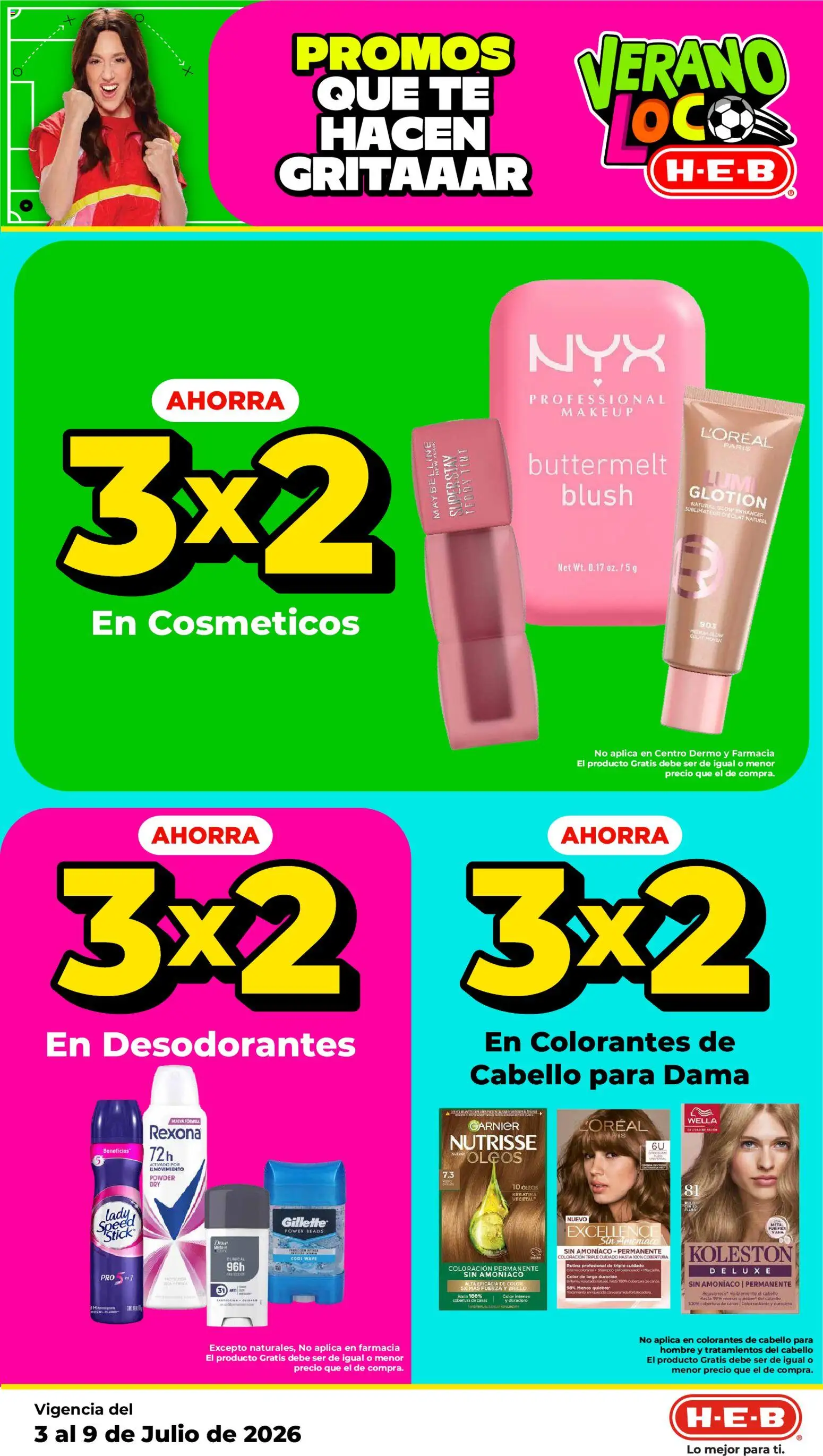 Nuevas ofertas de H-E-B válidas en toda la República Mexicana desde el 03/07/2026. ¡Encuentra las mejores ofertas en H-E-B folleto! | Página: 13 | Productos: Brillo, Té