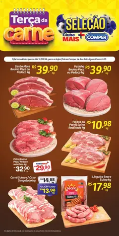 Comper ofertas Terça da Carne - Pré-Visualização do folheto da loja Comper, válido de 12.05.2026