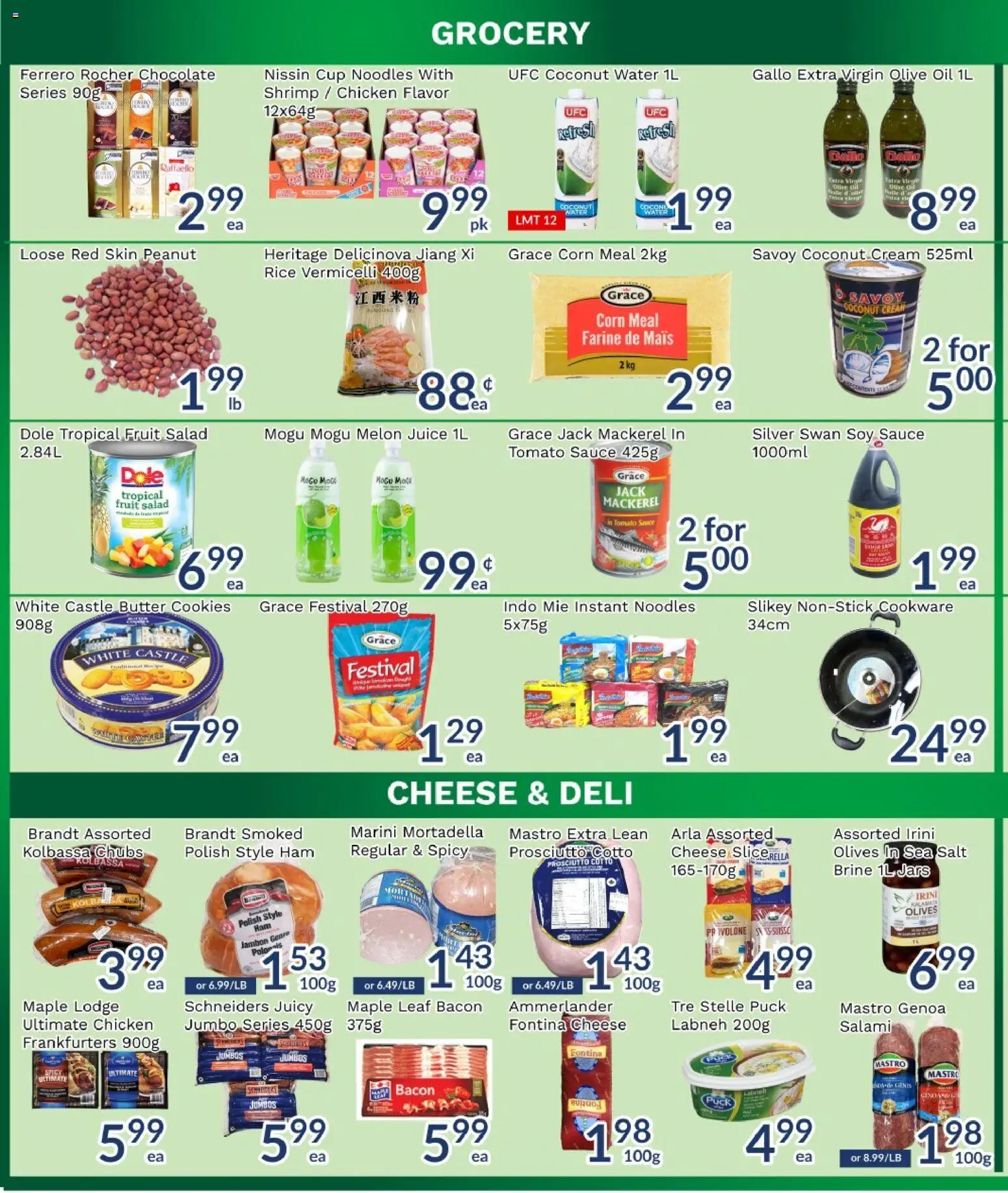 Oceans flyer valid from Sep 4, 2026 | Page: 2 | Products: Cream, Water, Shrimp, Oil