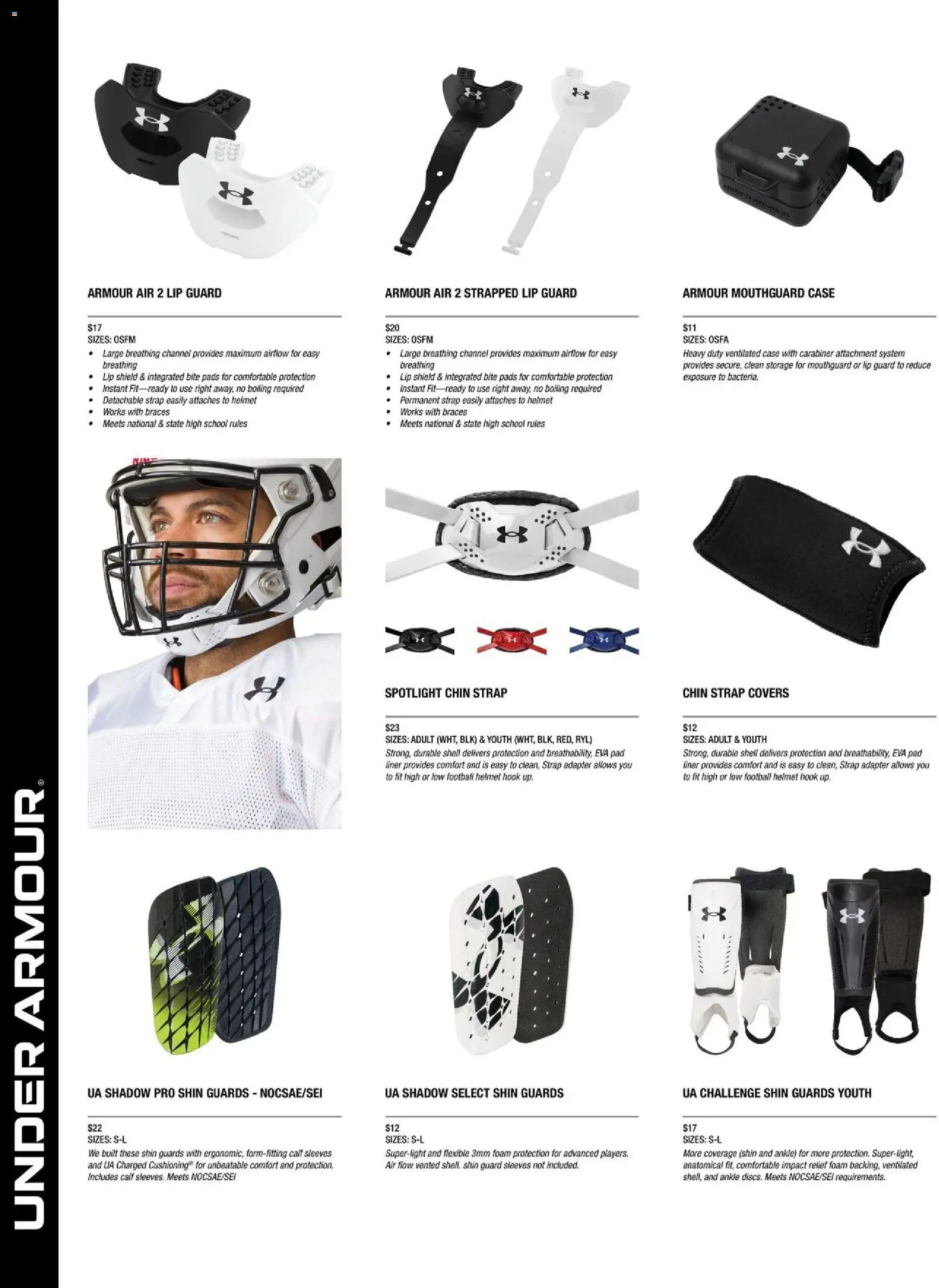 Dunham's Sports Football & Soccer Guide - valid from 07/09/2026 | Page: 5 | Products: Hook, Pads, Case, Adapter