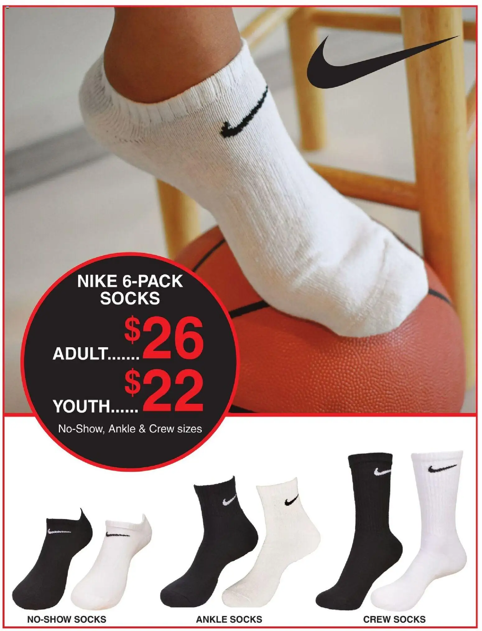 Dunham's Sports Weekly Ad - valid from 08/22/2026 | Page: 11 | Products: Socks