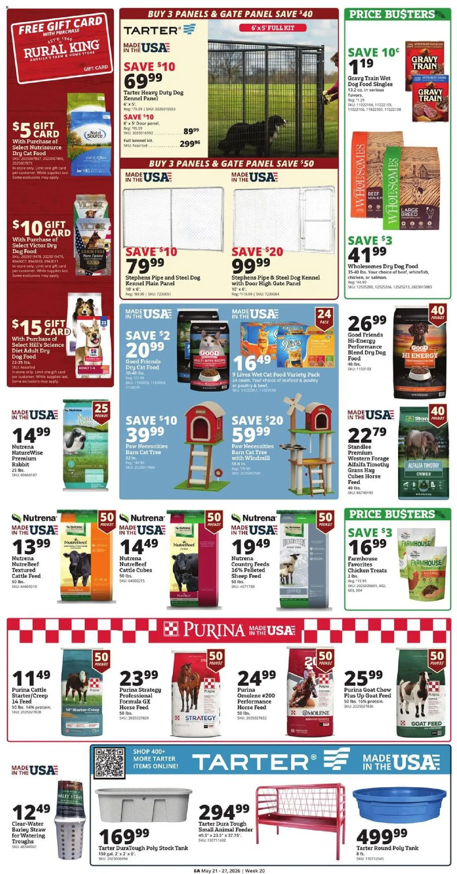 Bi-Mart Extra Member Discount - valid from 19.05.2026 | Page: 6 | Products: Pipe, Dog Food, Cat Tree, Poultry