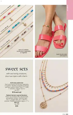 Preview of Avon weekly ads valid from 03.06.2026 | Page: 153 | Products: Sandals