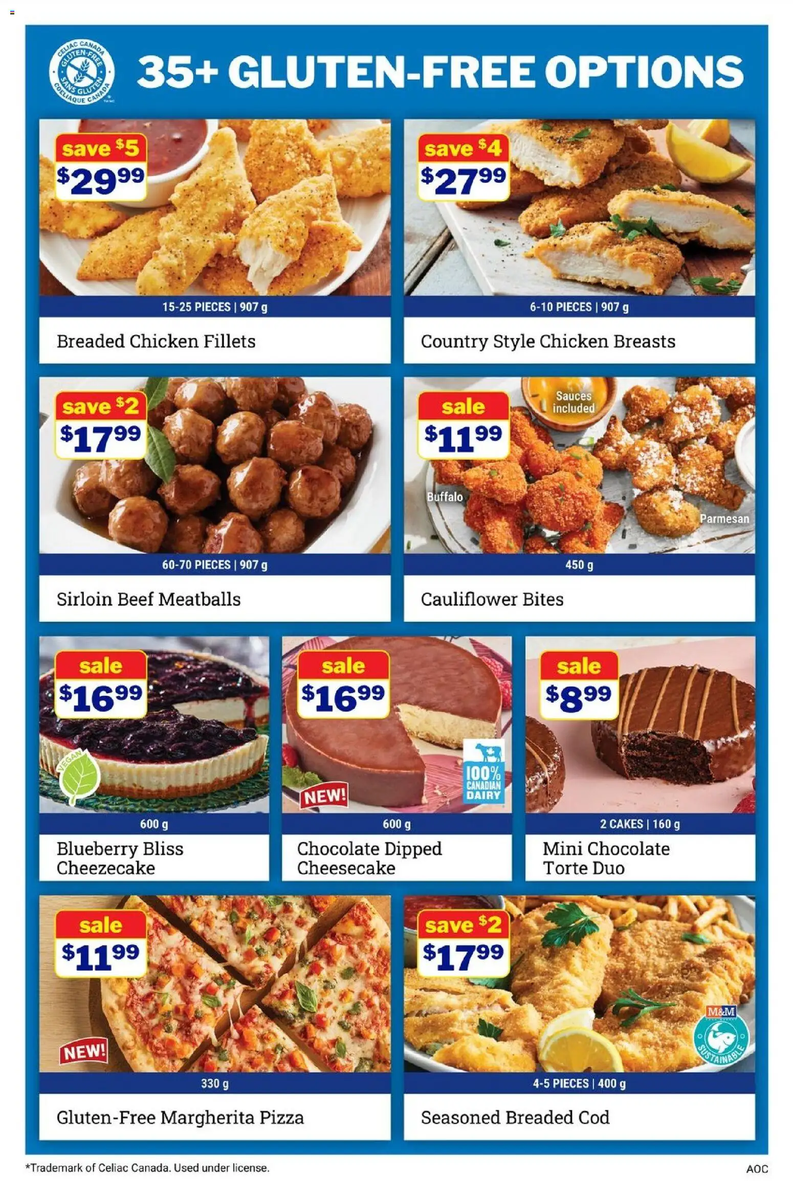 M&M Food Market flyer valid from Oct 1, 2026 | Page: 7 | Products: Beef, Chicken breasts, Cauliflower, Sauces