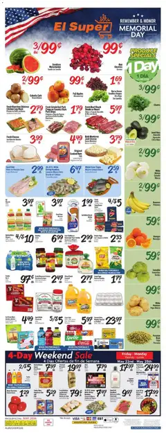 Preview of El Super weekly ads valid from 20.05.2026