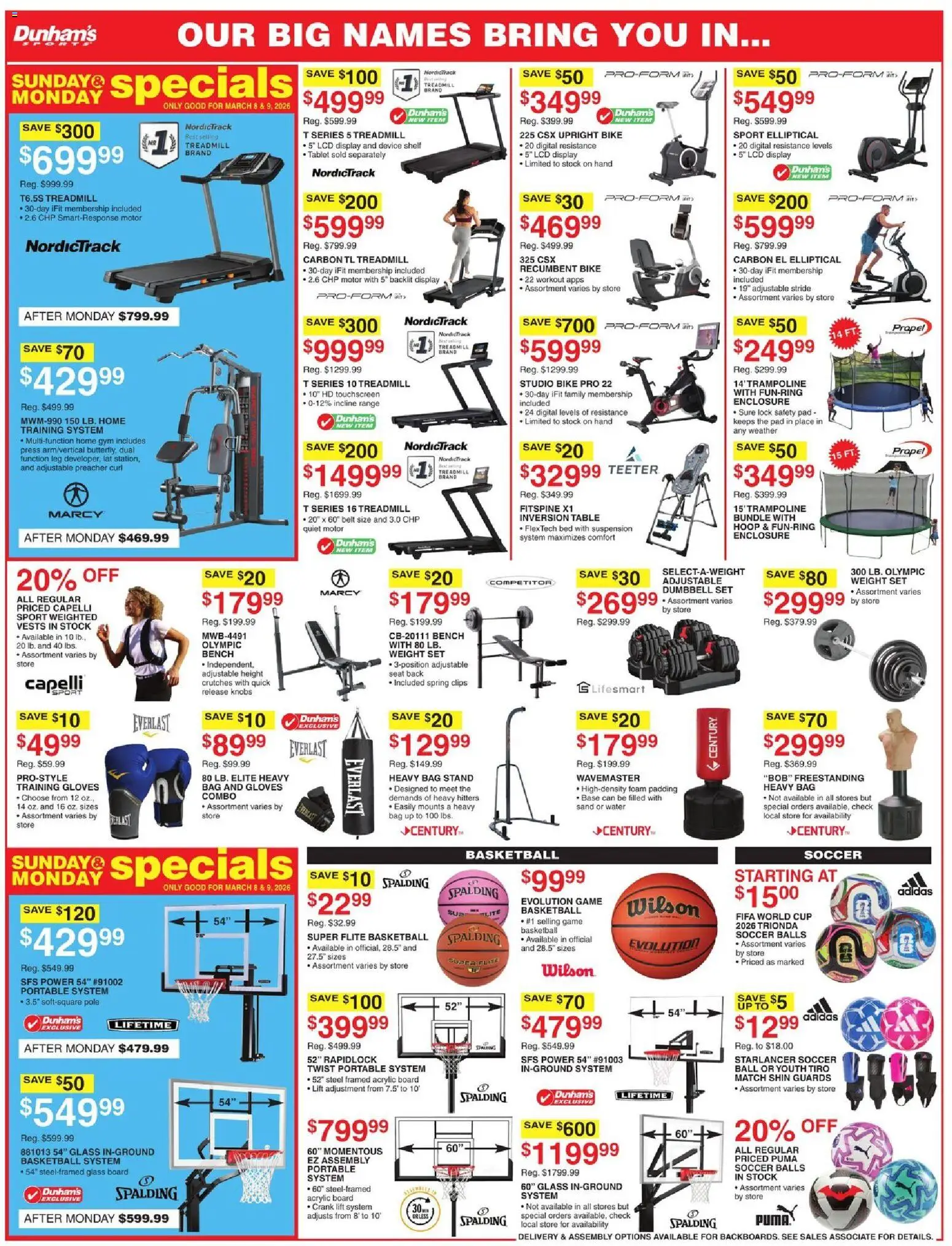 Dunham's Sports Weekly Ad - valid from 07.03.2026 | Page: 7 | Products: Press, Acrylic, Water, Belt