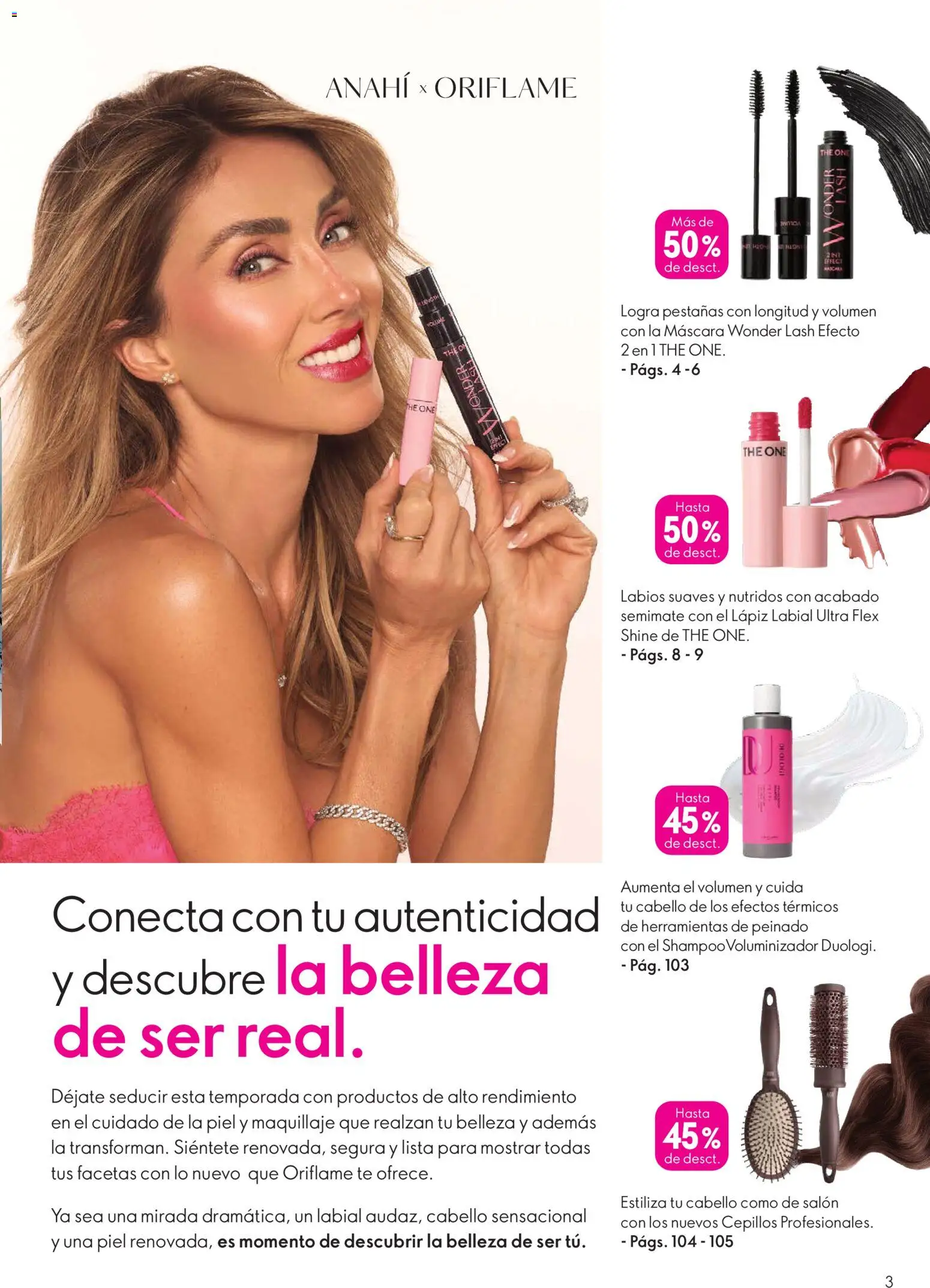 Nuevas ofertas de Oriflame válidas en toda la República Mexicana desde el 03/10/2026. ¡Encuentra las mejores ofertas en Oriflame campaña 14 2026! | Página: 3
