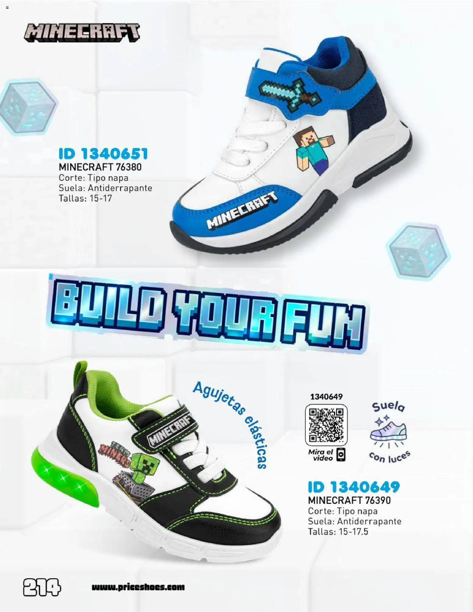 Nuevas ofertas de Price Shoes válidas en toda la República Mexicana desde el 12.06.2026. ¡Encuentra las mejores ofertas en Price Shoes catálogo Escolar! | Página: 214