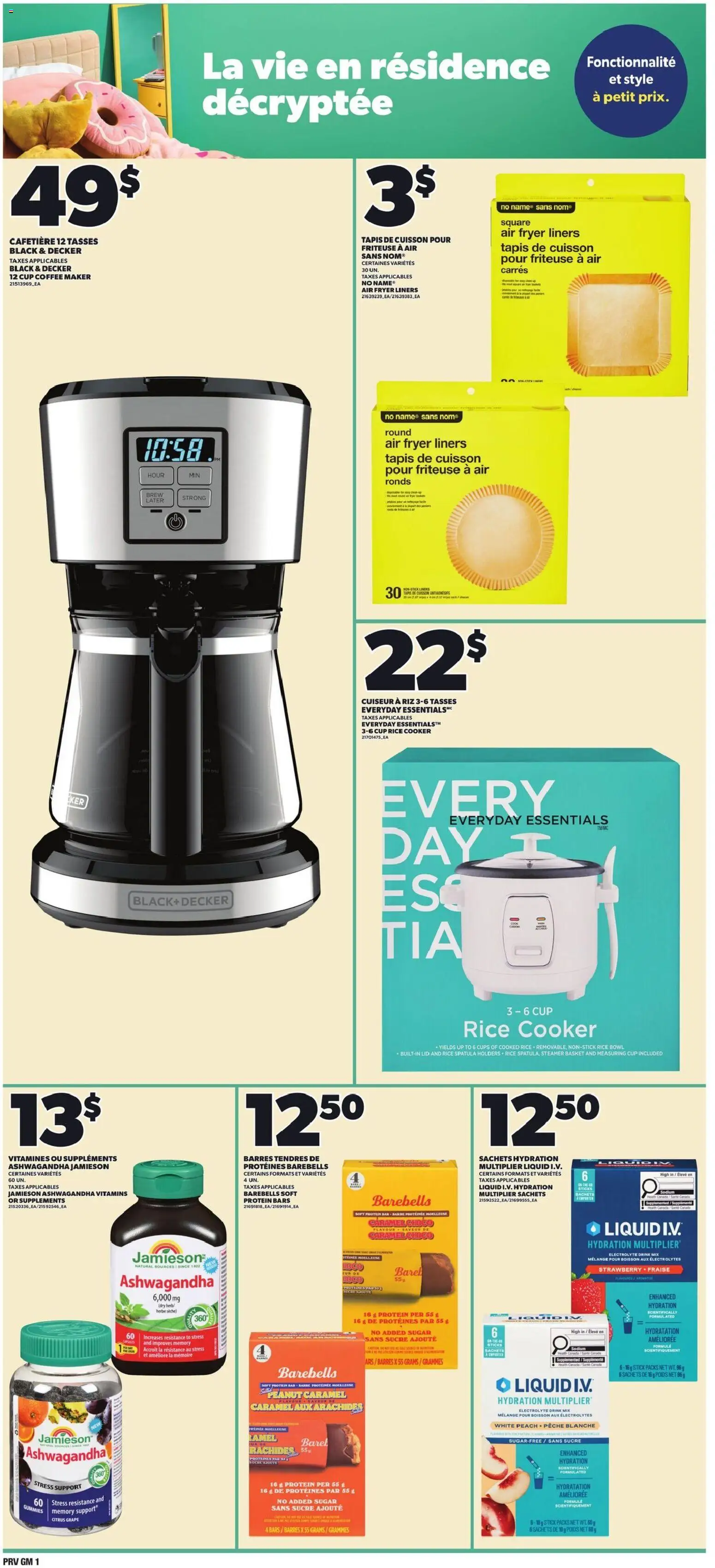 Provigo flyer valid from Sep 3, 2026 | Page: 5 | Products: Rice, Fryer, Cooker, Protein