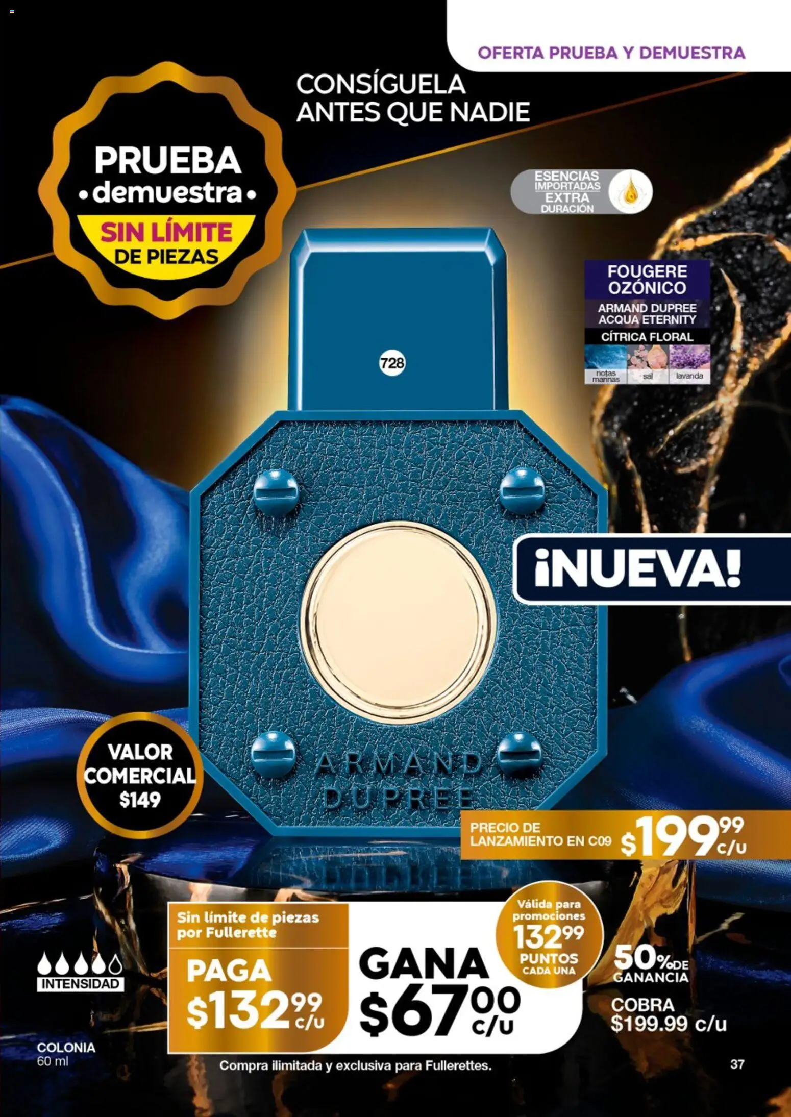 Nuevas ofertas de Fuller válidas en toda la República Mexicana desde el 08/07/2026. ¡Encuentra las mejores ofertas en Fuller Gana Más 7 2026! | Página: 37 | Productos: Esencias