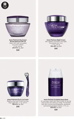Preview of Avon weekly ads valid from 06.05.2026 | Page: 18 | Products: Night Cream, Mask, Cream