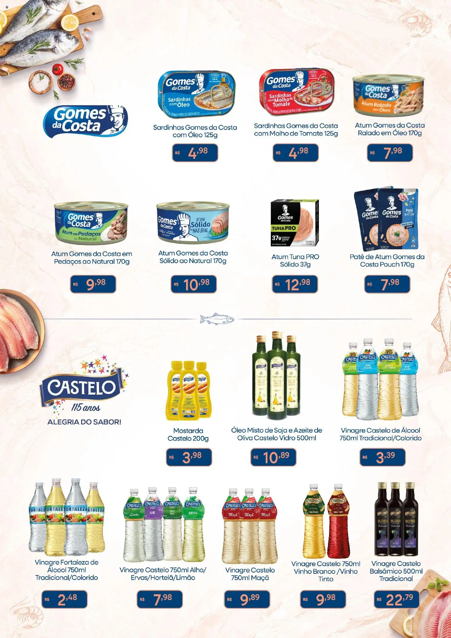 Supermercados Rondon Folheto - válido de 03/09/2026 | Página: 2 | Produtos: Mostarda, Hortelã, Sardinhas, Vinho branco
