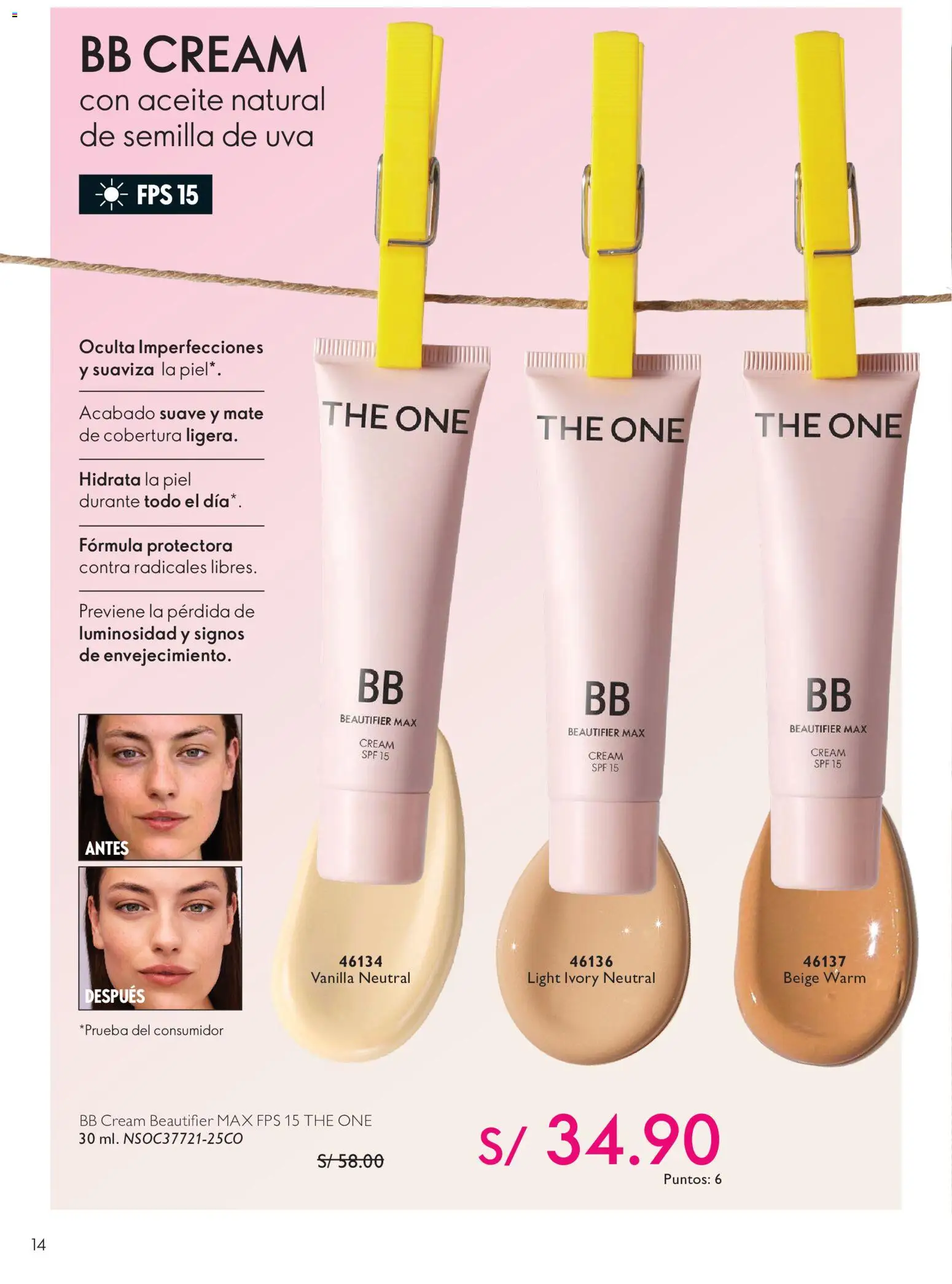 Catálogo Oriflame válido desde 04/10/2026 | Página: 14