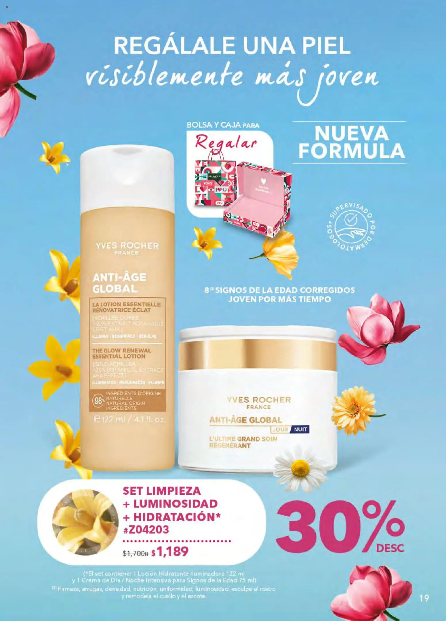 Nuevas ofertas de Yves Rocher válidas en toda la República Mexicana desde el 21.04.2026. ¡Encuentra las mejores ofertas en Yves Rocher campaña 6 2026! | Página: 19 | Productos: Crema, Bolsa, Loción, Caja