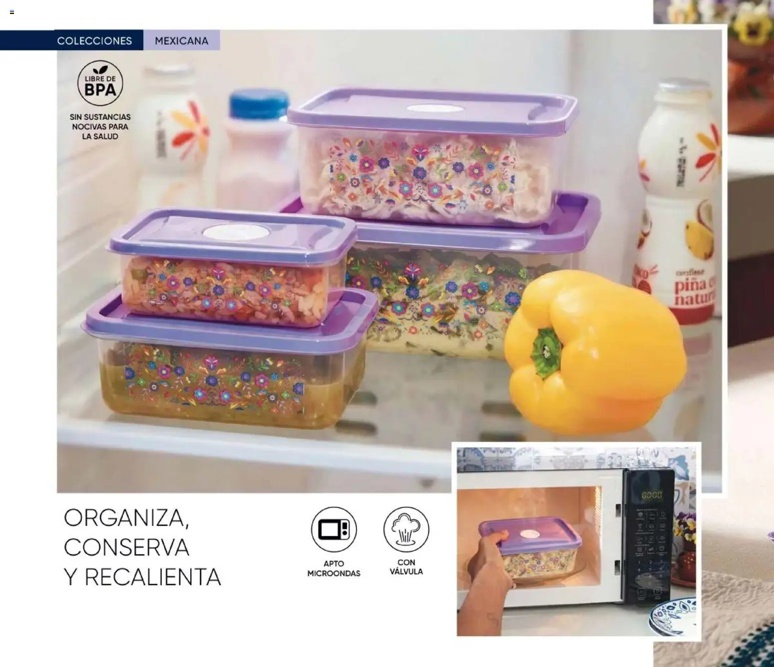 Nuevas ofertas de AVON válidas en toda la República Mexicana desde el 21/08/2026. ¡Encuentra las mejores ofertas en AVON Casa & Estilo 13 2026! | Página: 14 | Productos: Piña, Microondas, Válvula