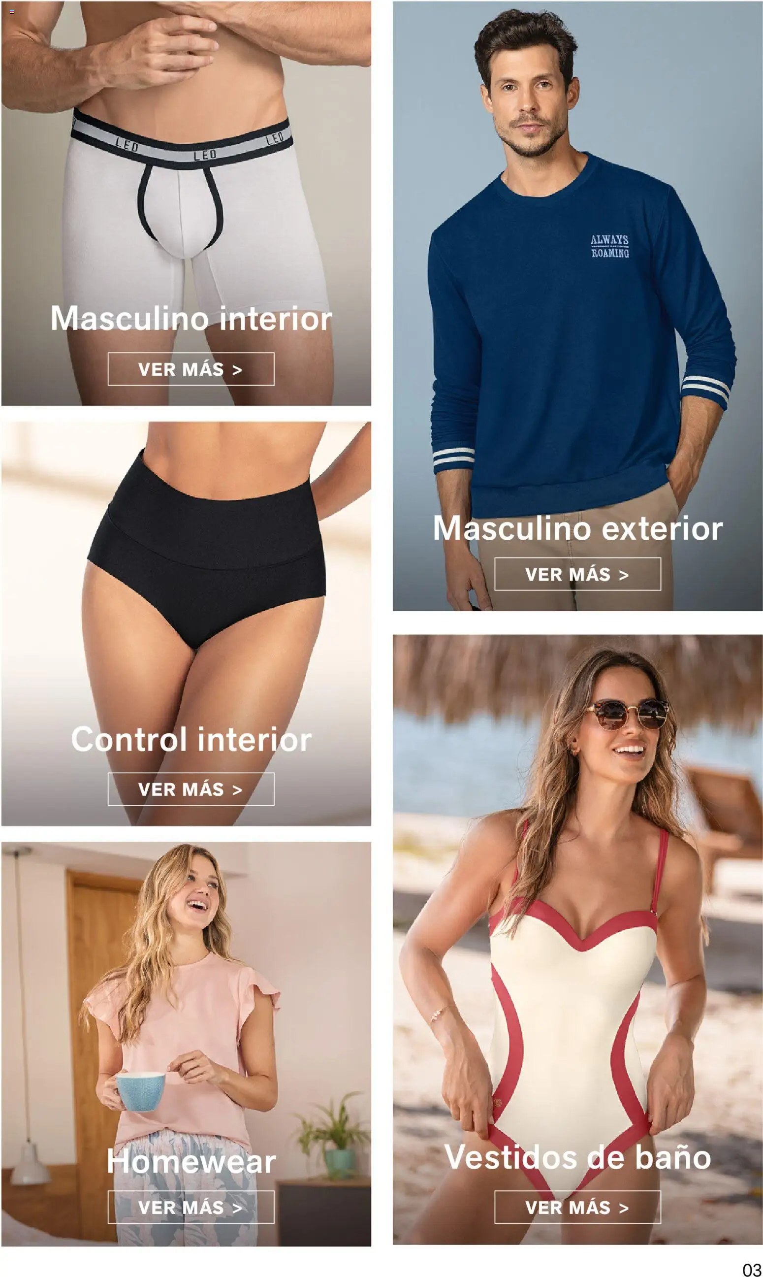 Catálogo Leonisa válido desde 25/06/2026 | Página: 3 | Productos: Baño