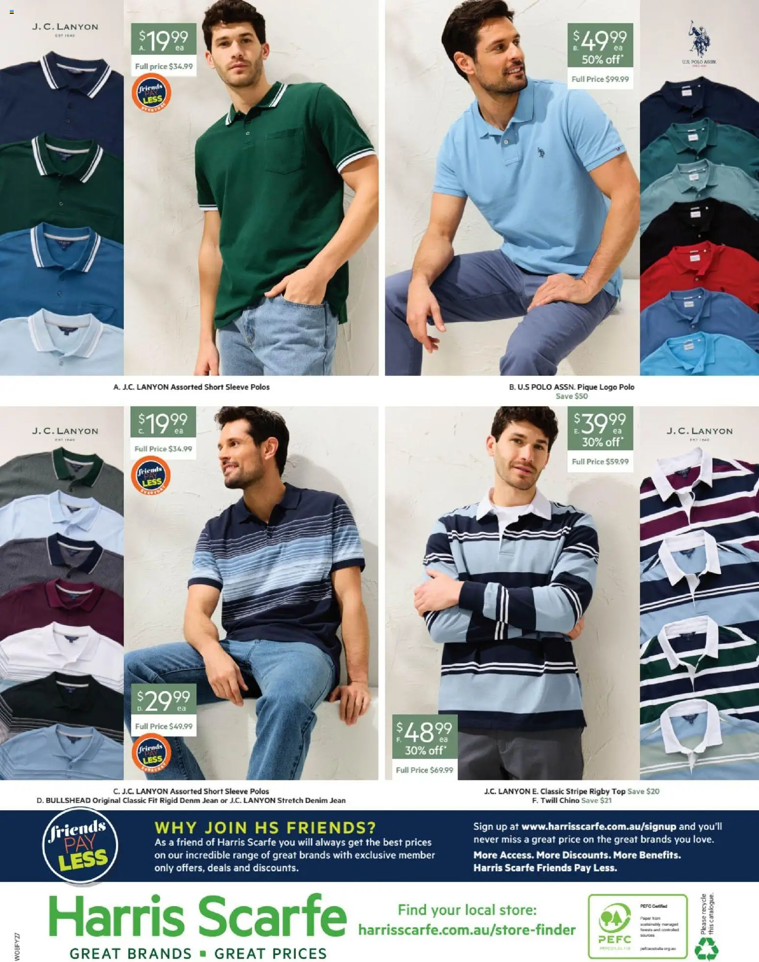 Harris Scarfe catalogue - valid from 20/08/2026 | Page: 24 | Products: Denim, Polos