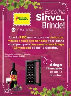 Comercial Esperança ofertas Vinhos - Pré-Visualização do folheto da loja Comercial Esperança, válido de 01/07/2026