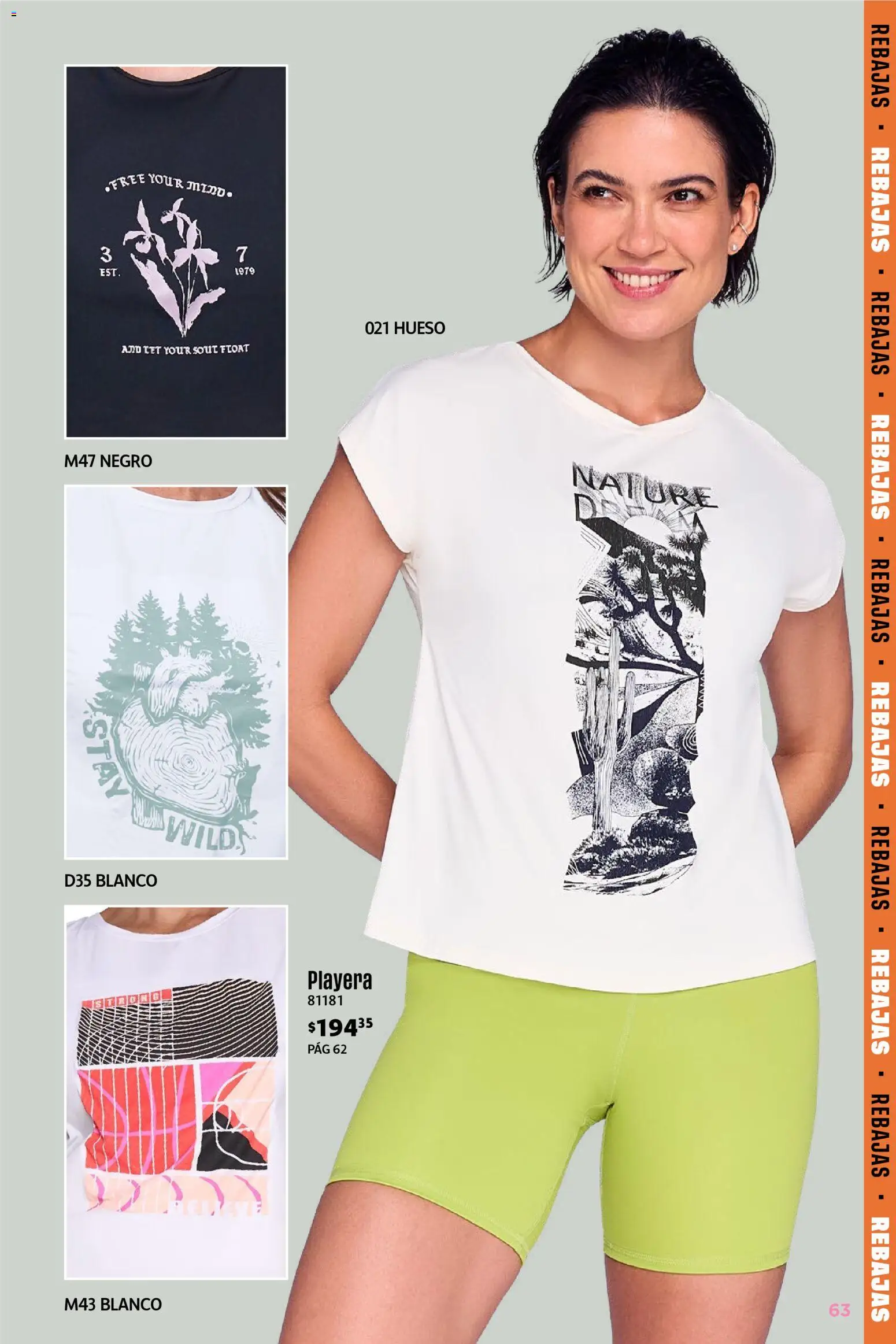 Nuevas ofertas de Ilusión válidas en toda la República Mexicana desde el 01.06.2026. ¡Encuentra las mejores ofertas en Ilusión catálogo Rebajas de Verano! | Página: 63 | Productos: Playera