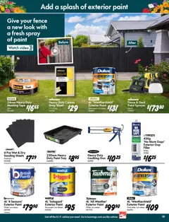 Preview of Bunnings catalogue - valid from 09/09/2026 | Page: 19 | Products: Fence, Rocket, Scotch, Watch