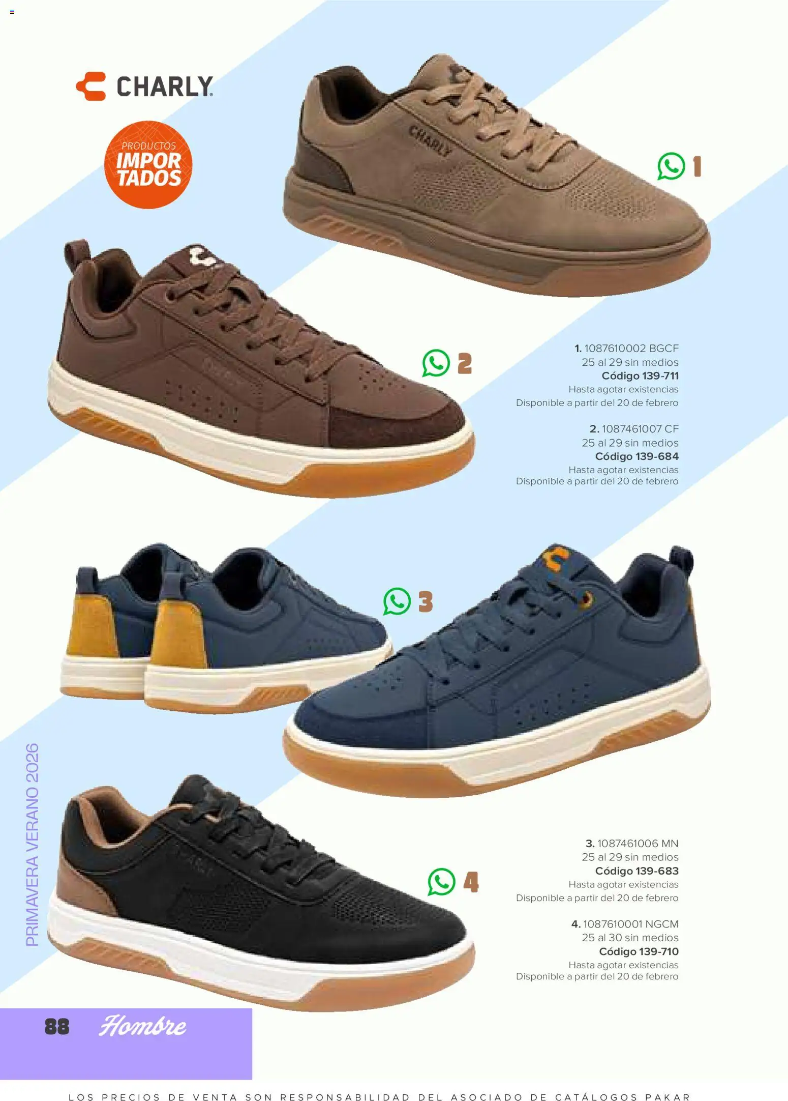 Shoes Collection PAKAR catálogo 2026 PDF (Julio) — page 87