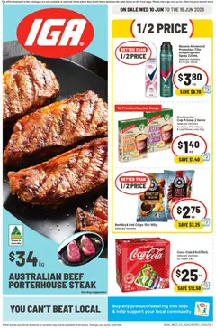 Preview of IGA catalogue NSW Medium V2 - valid from 10.06.2026