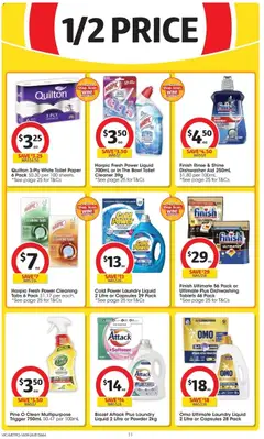 Preview of Coles catalogue VIC - valid from 16/09/2026 | Page: 11 | Products: Toilet, Capsules, Water, Tablets
