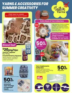 Preview of Fabricland weekly flyer / circulaire from shop Fabricland valid from 01.06.2026 | Page: 12 | Products: Sweater