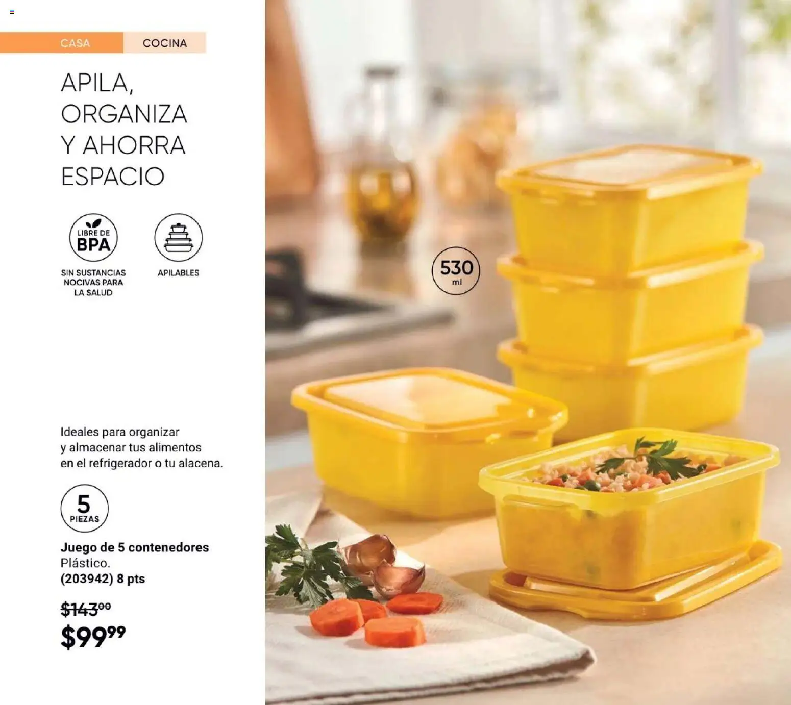 Nuevas ofertas de AVON válidas en toda la República Mexicana desde el 21/08/2026. ¡Encuentra las mejores ofertas en AVON Casa & Estilo 13 2026! | Página: 34 | Productos: Refrigerador, Juego, Cocina