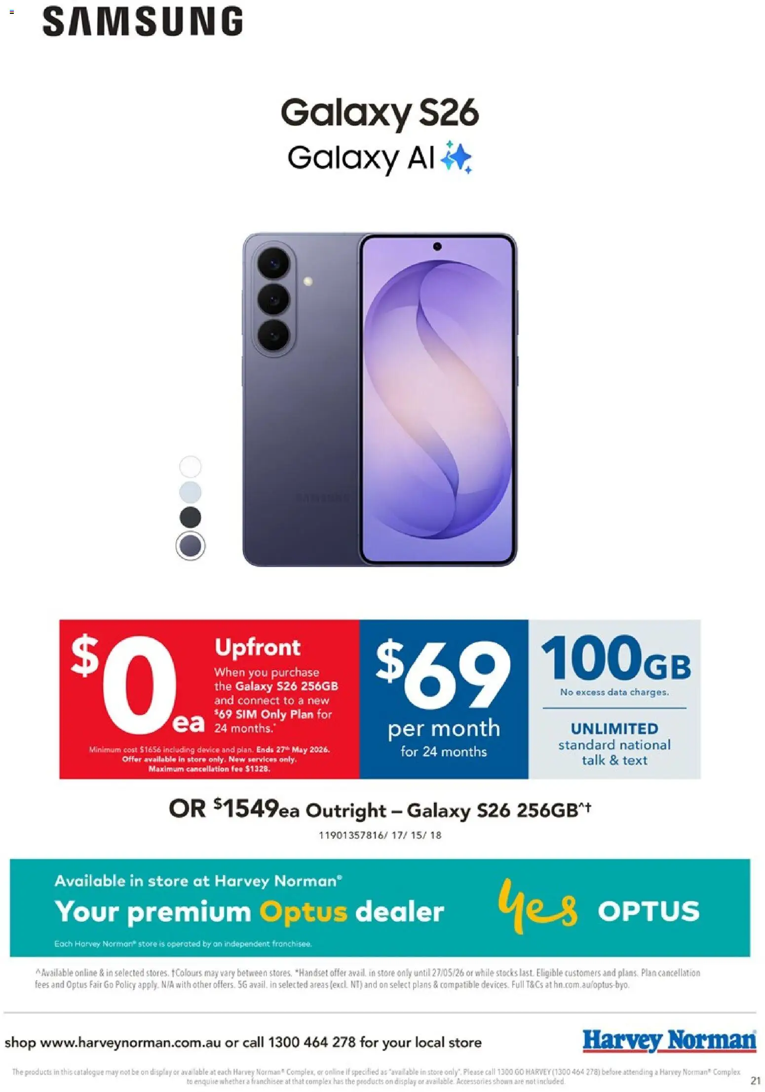 Harvey Norman catalogue - valid from 19.05.2026 | Page: 21 | Products: Accessories, Device