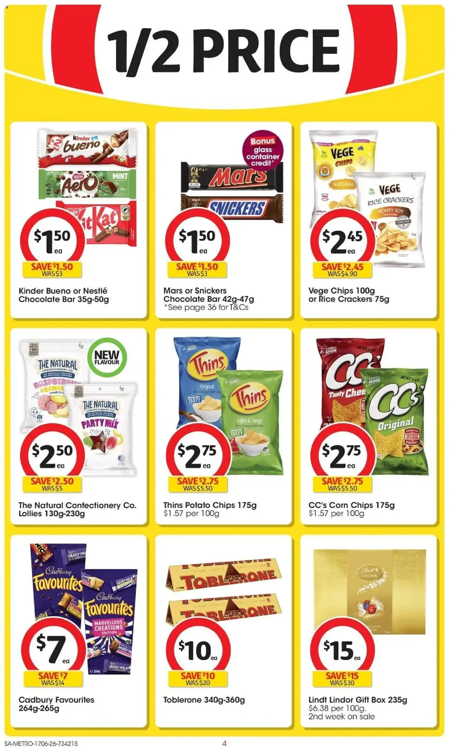 Coles catalogue - valid from 16.06.2026 | Page: 4 | Products: Box, Milk, Dairy, Chocolate