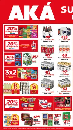 Vista previa de Arteli folleto Aká Superbodegas, nuevo folleto de la tienda, válido en México a partir del 26/06/2026