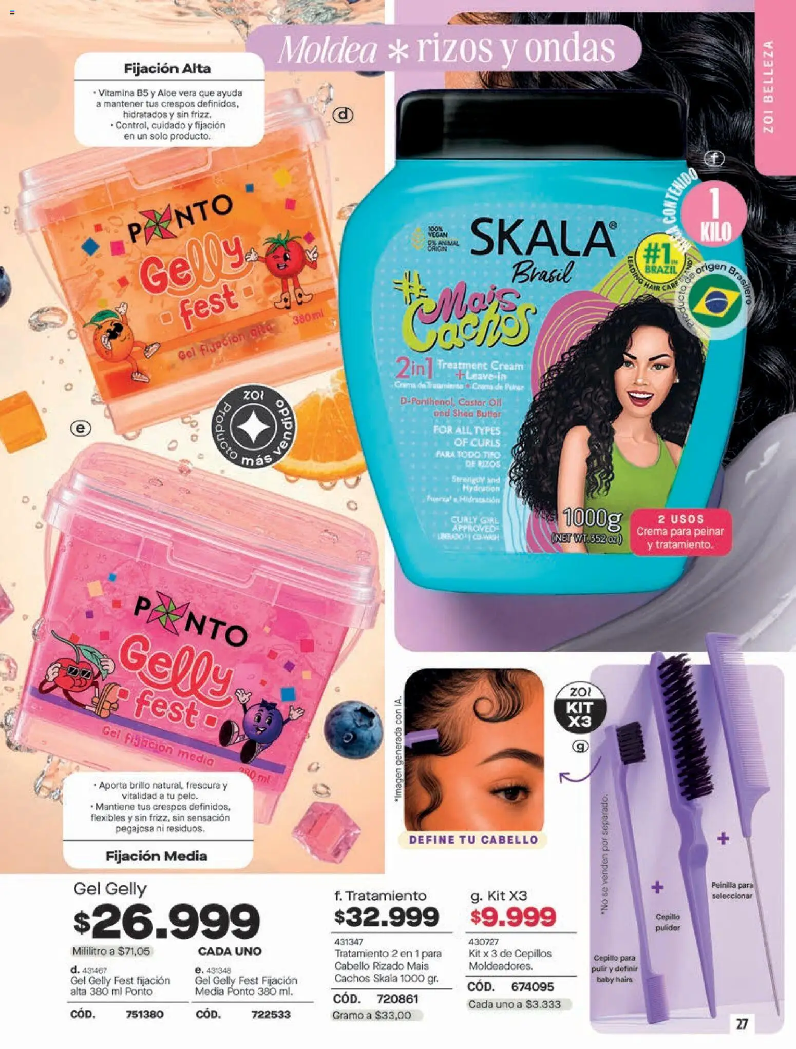 Pacifika revista - valida desde el 18/09/2026 | Página: 191 | Productos: Crema, Brillo, Aloe vera, Peinilla