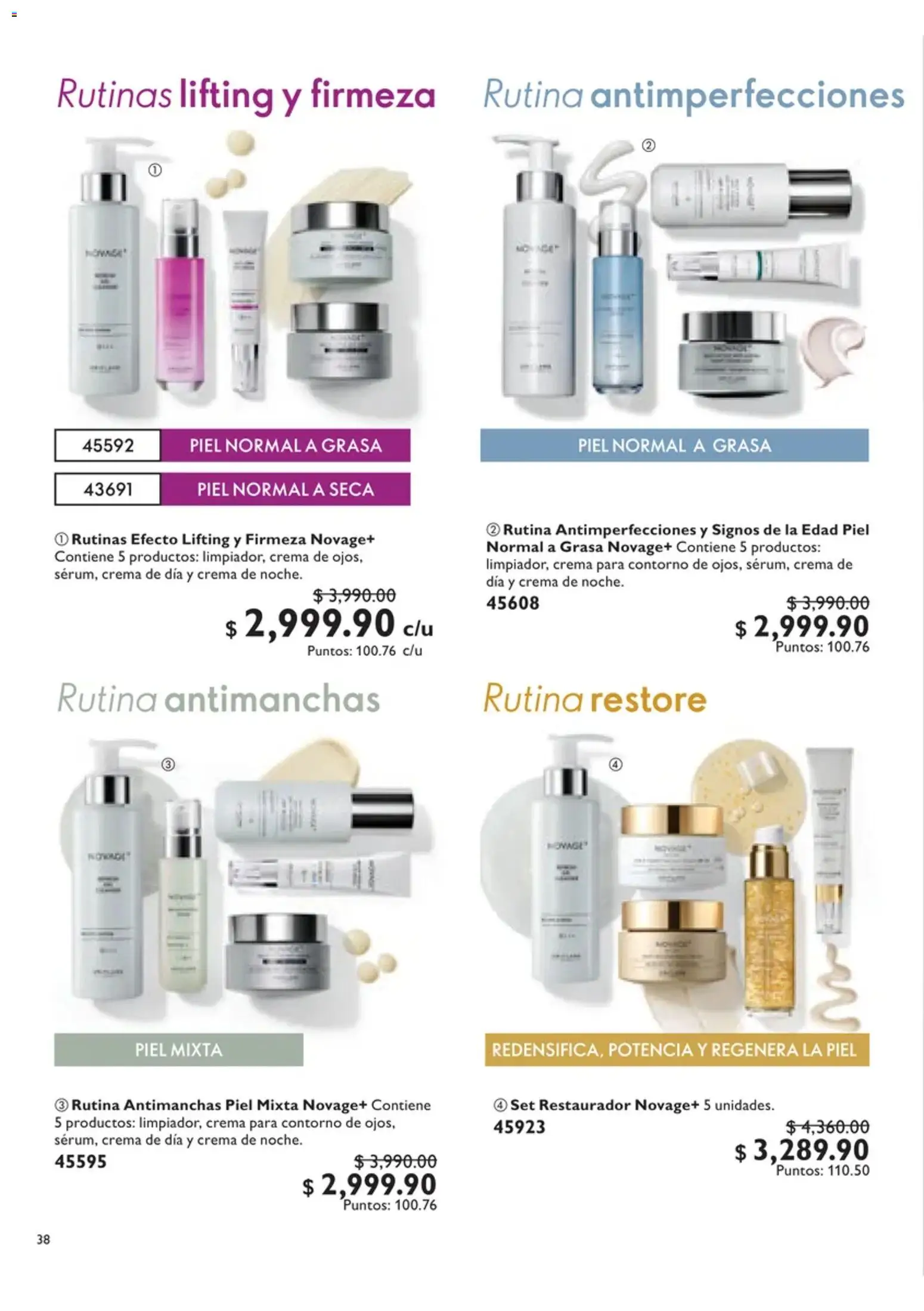 Nuevas ofertas de Oriflame válidas en toda la República Mexicana desde el 12/09/2026. ¡Encuentra las mejores ofertas en Oriflame campaña 13 2026! | Página: 38