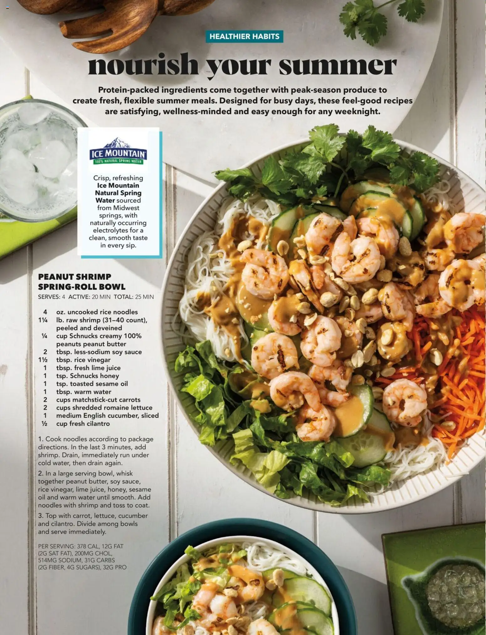 Schnucks Monthly Ad - valid from 01.05.2026 | Page: 8 | Products: Vinegar, Lettuce, Juice, Water