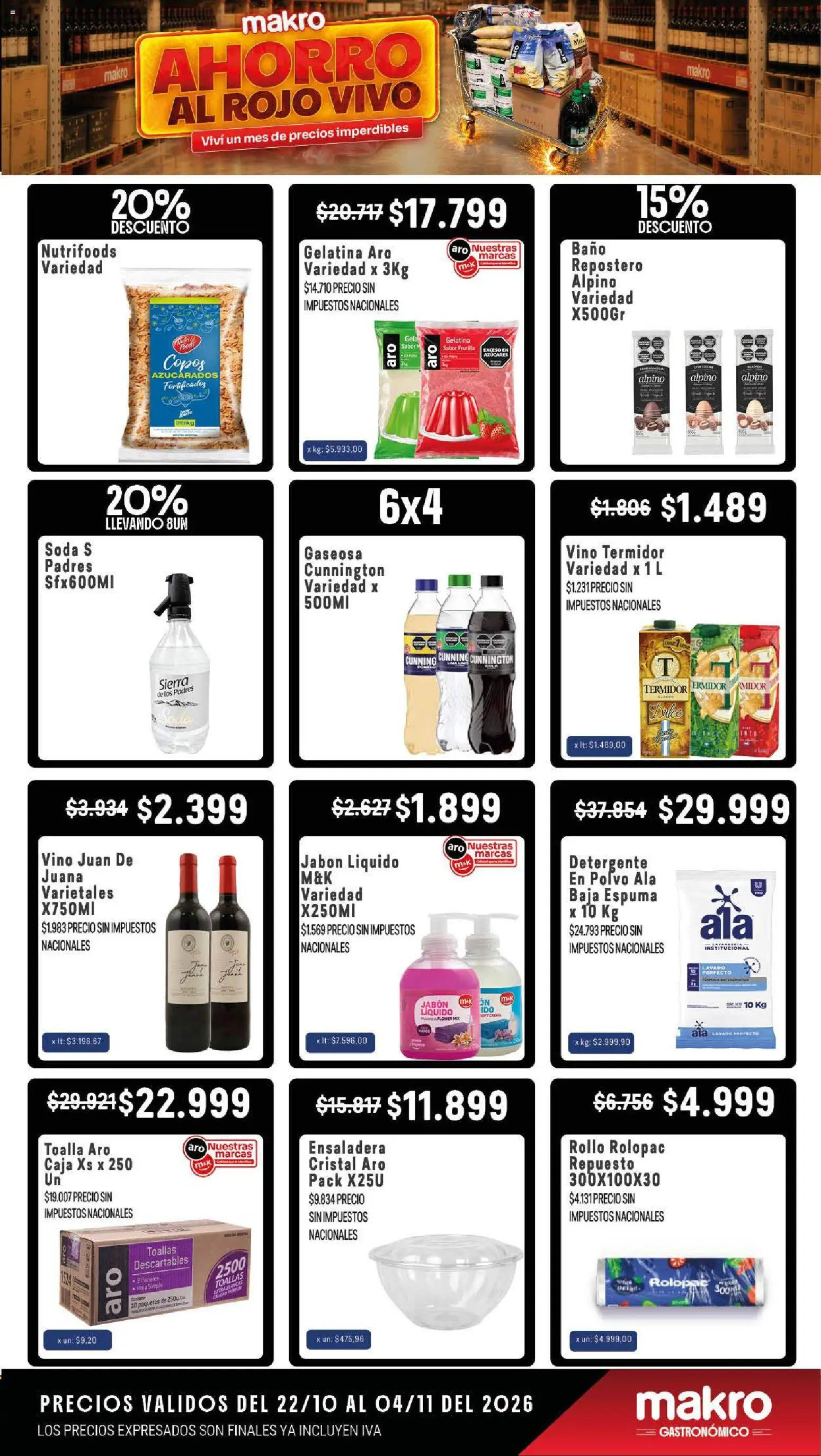 Makro - Ofertas Gastronómicas │ válido desde el 22/10/2026 | Página: 5