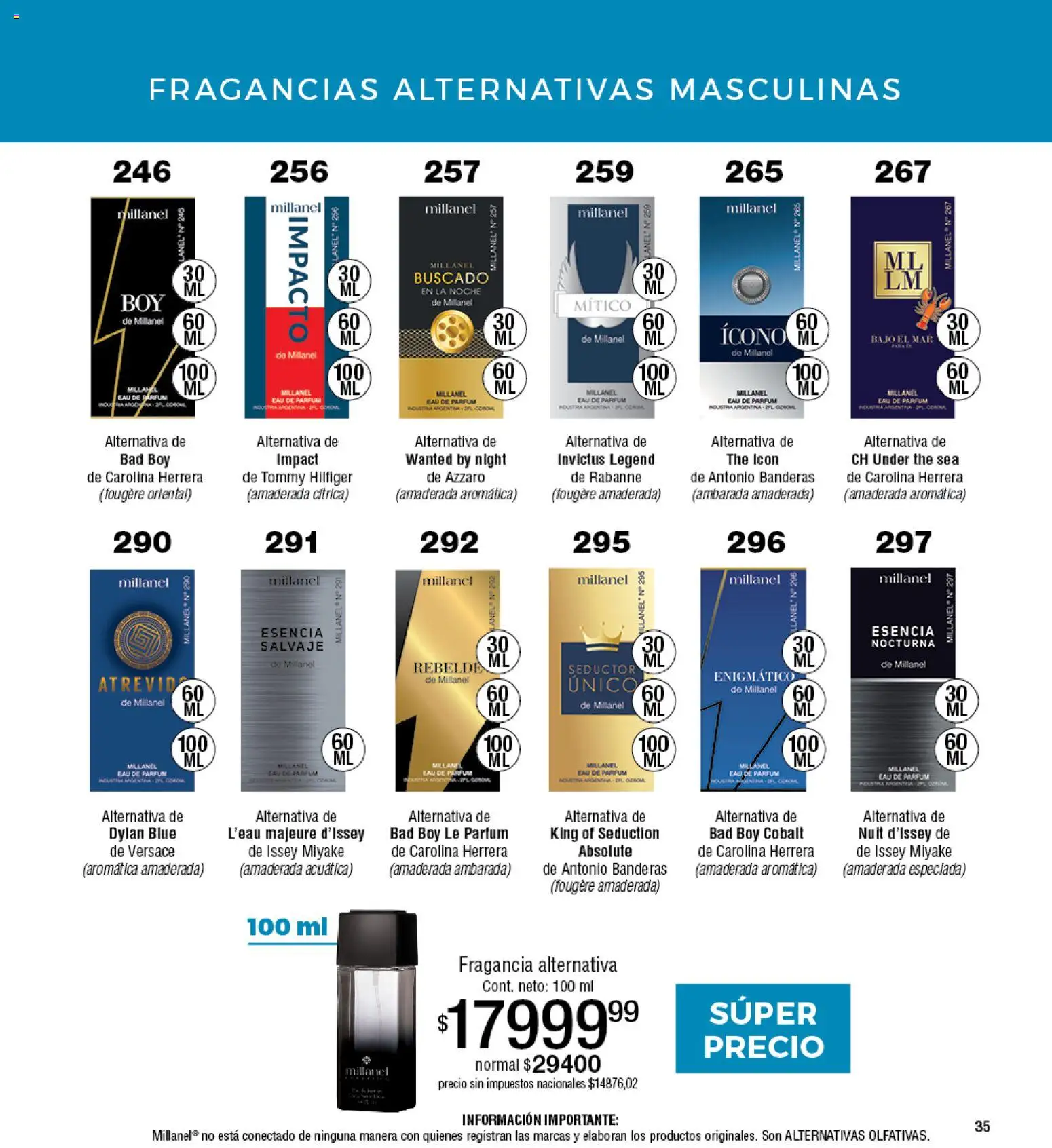 Millanel - Catálogo │ válido desde el 25.05.2026 | Página: 35 | Productos: Fragancia