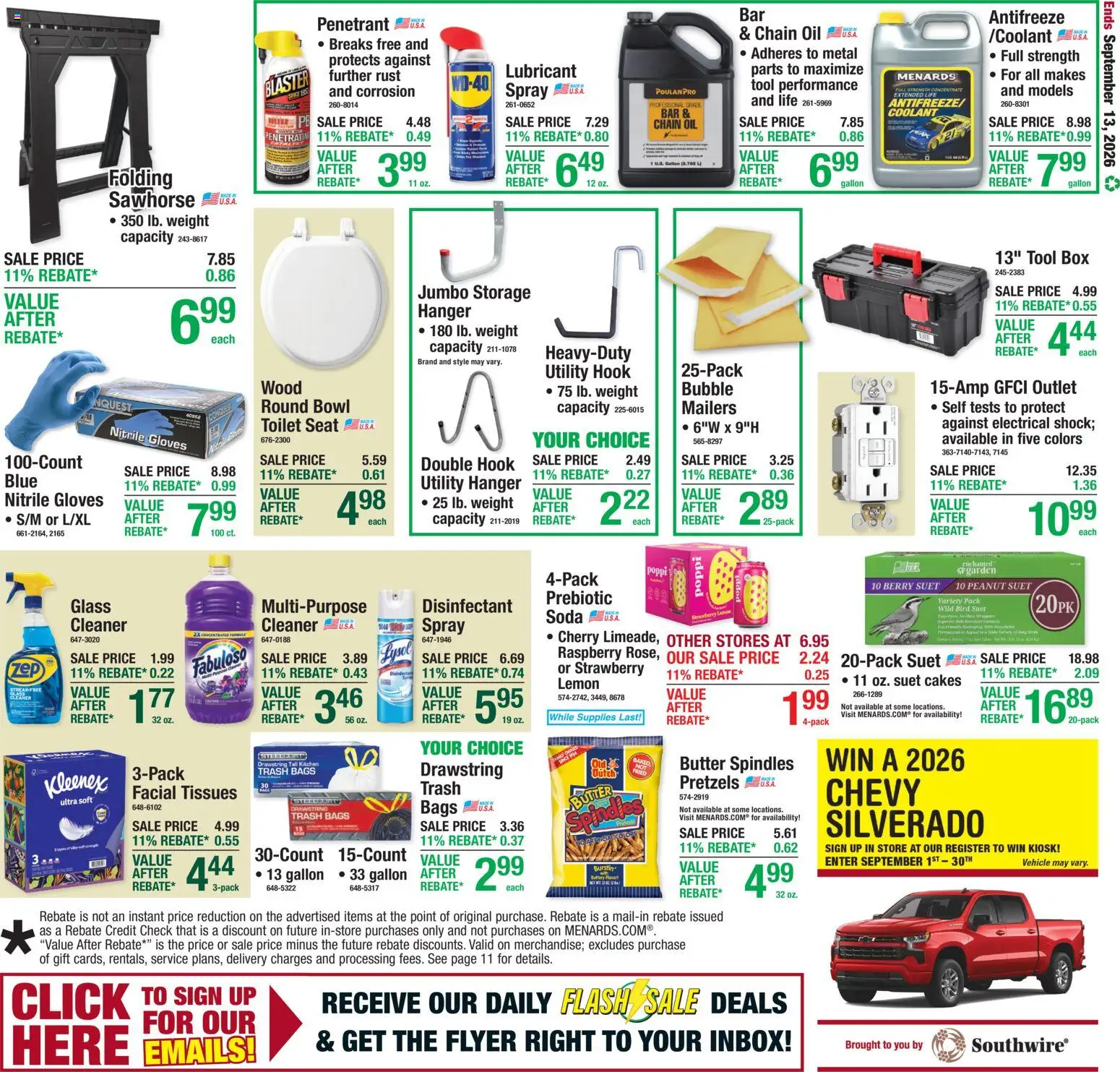 Menards Weekly Ad - valid from 09/02/2026 | Page: 20