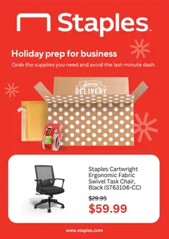 Preview of Staples weekly ads valid from 10/18/2026