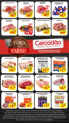 Cercadão - Ofertas da semana - Pré-Visualização do folheto da loja Cercadão, válido de 25/08/2026