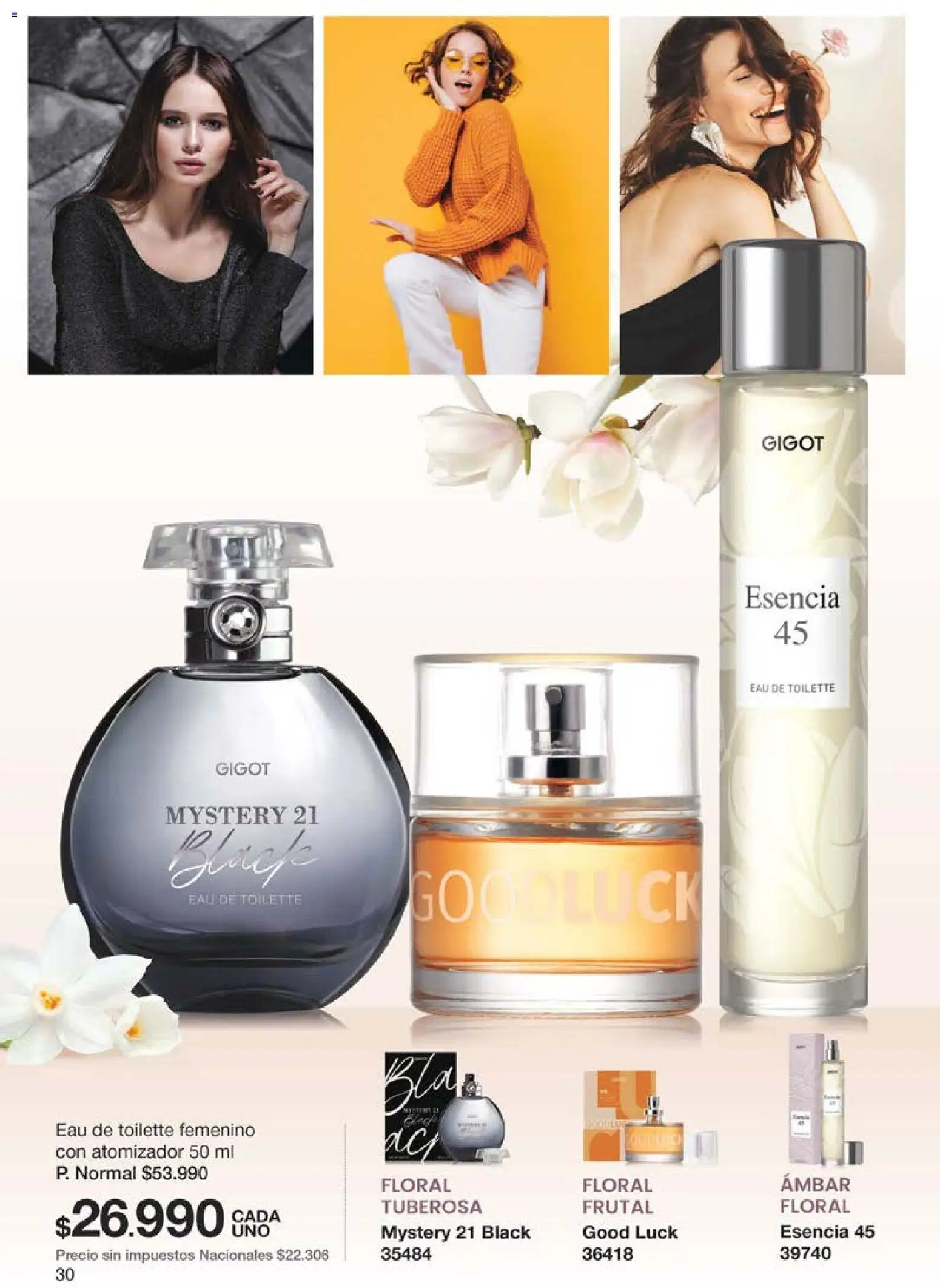 Gigot catálogo │ válido desde el 29/09/2026 | Página: 30 | Productos: Eau de toilette