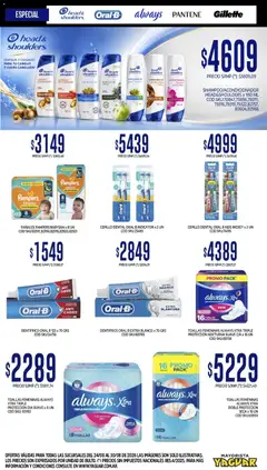 Vista previa Yaguar - Aliados de tu bolsillo Parque Chacabuco válido desde el 24/08/2026 | Página: 4 | Productos: Toallas, Cepillo, Shampoo, Pañales