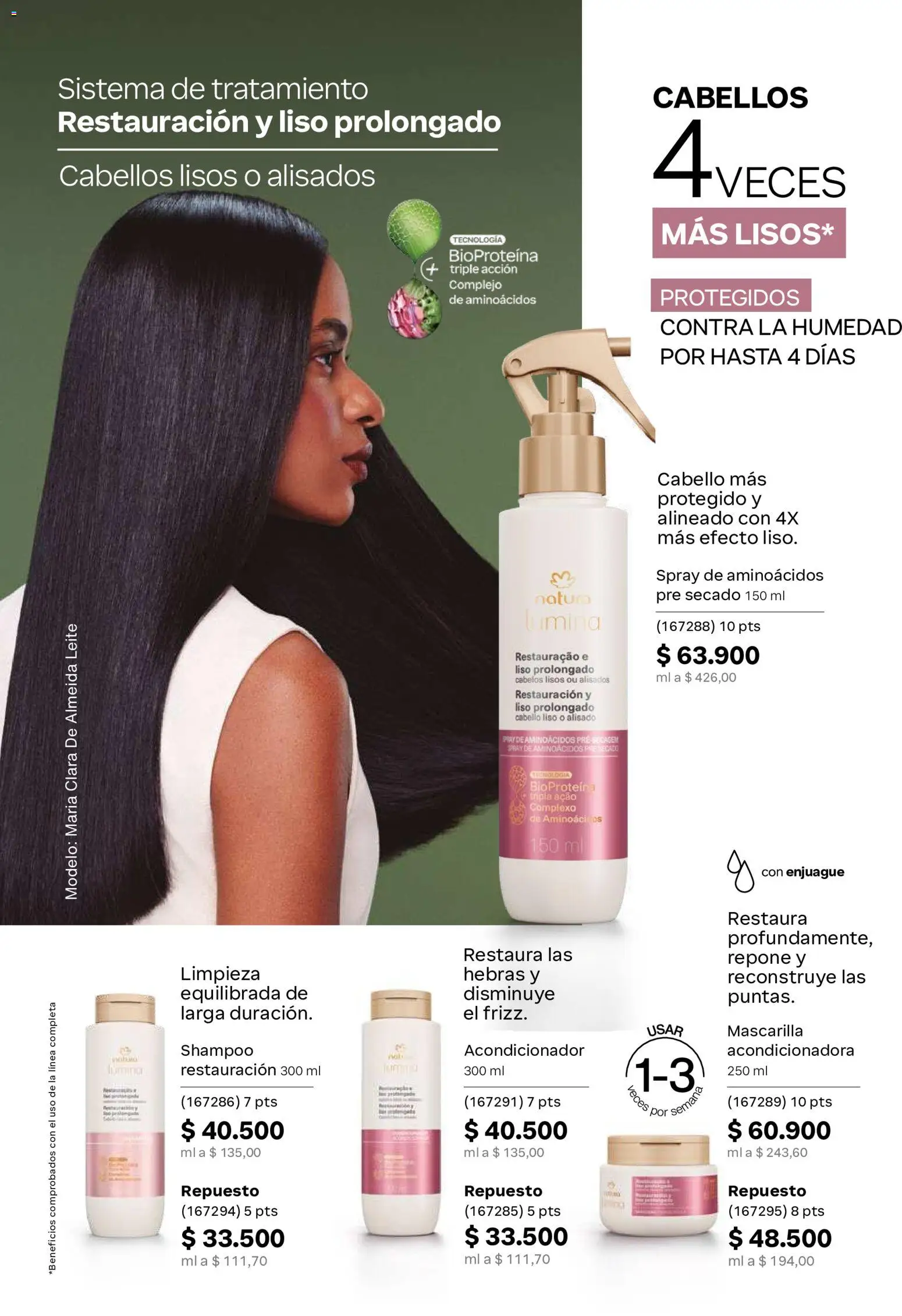 Natura revista - valida desde el 11.06.2026 | Página: 144 | Productos: Shampoo, Mascarilla, Acondicionador