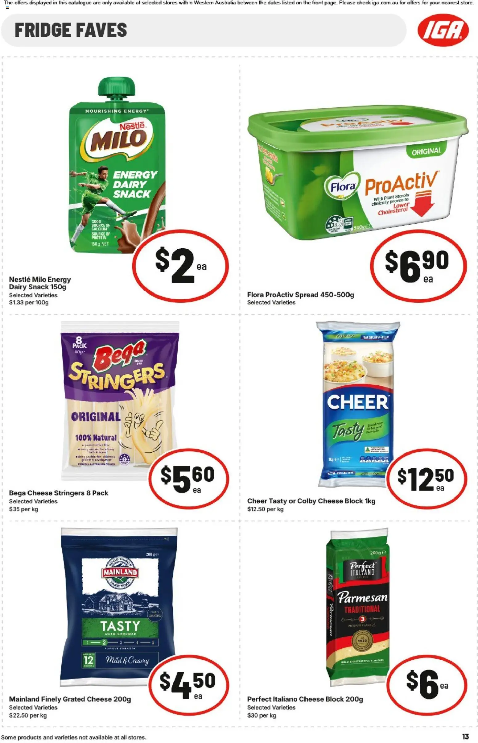 IGA catalogue - valid from 20.05.2026 | Page: 14 | Products: Plant, Dairy, Cheese, Fridge