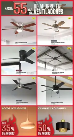 Vista previa de Home Depot Hot Sale, nuevo folleto de la tienda, válido en México a partir del 25.05.2026 | Página: 11 | Productos: Ventilador