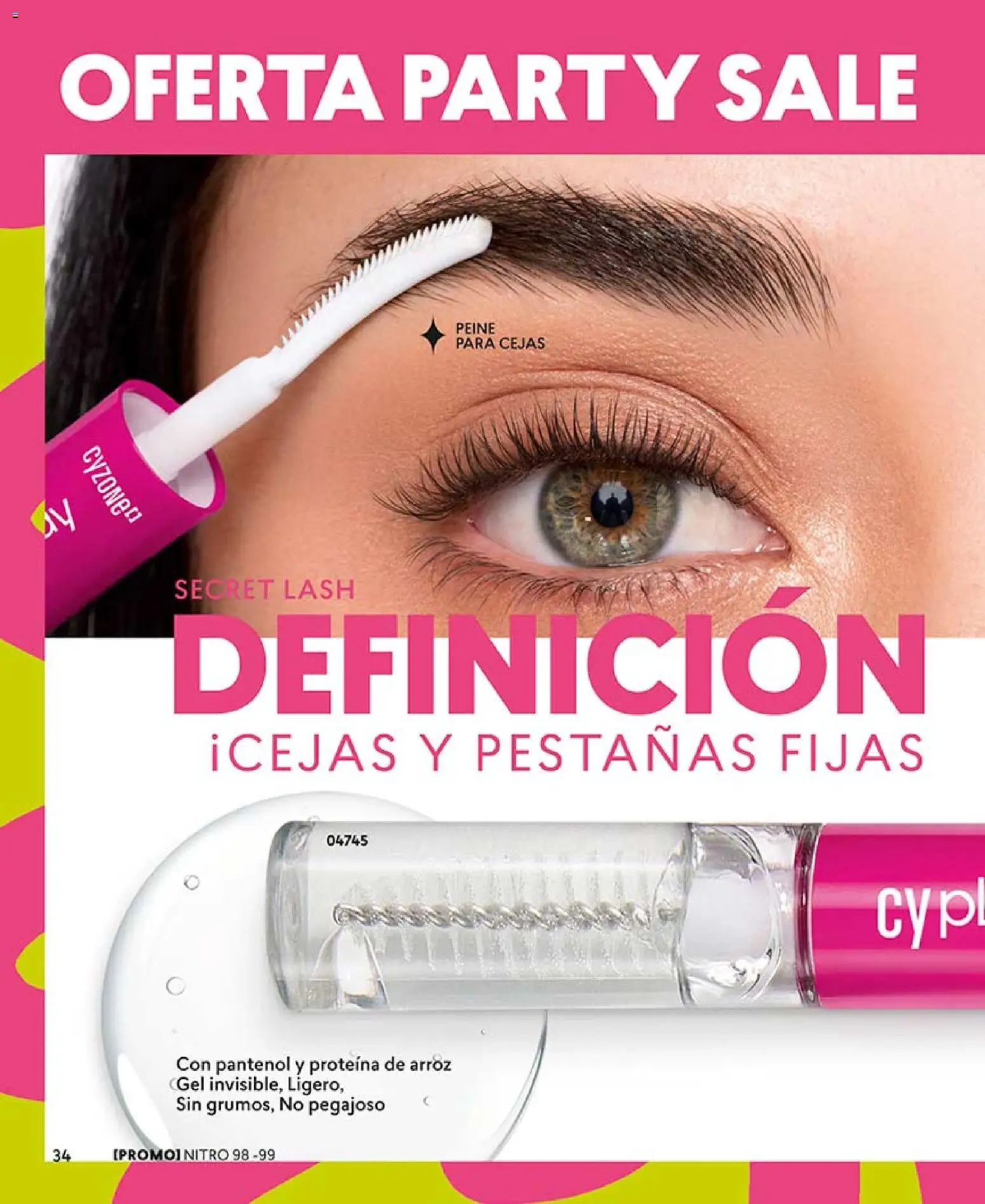 Catálogo CyZone Campaña 11 │ válido desde el 14.06.2026 | Página: 46 | Productos: Peine, Arroz