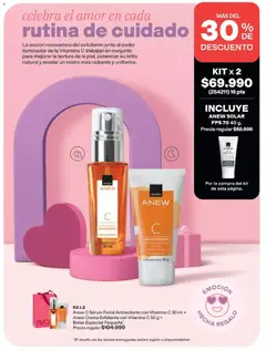 Avon catálogo ciclo 12 -  Vista previa de la revista de la tienda Avon valido desde el 29/07/2026 | Página: 33 | Productos: Crema, Bolsa, Iluminador, Serum